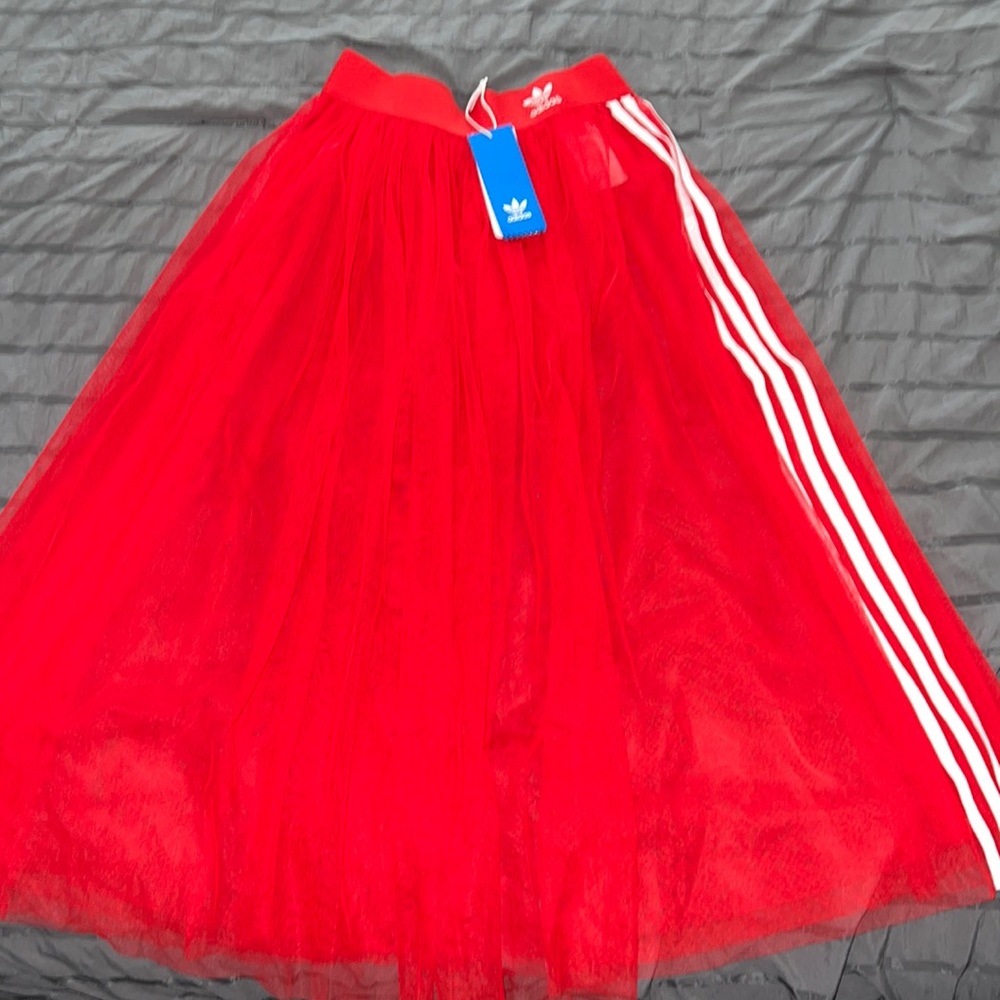 adidas tulle skirt